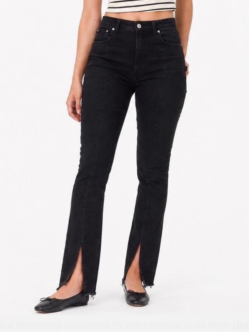 Abercrombie & Fitch Black High Rise Jeans